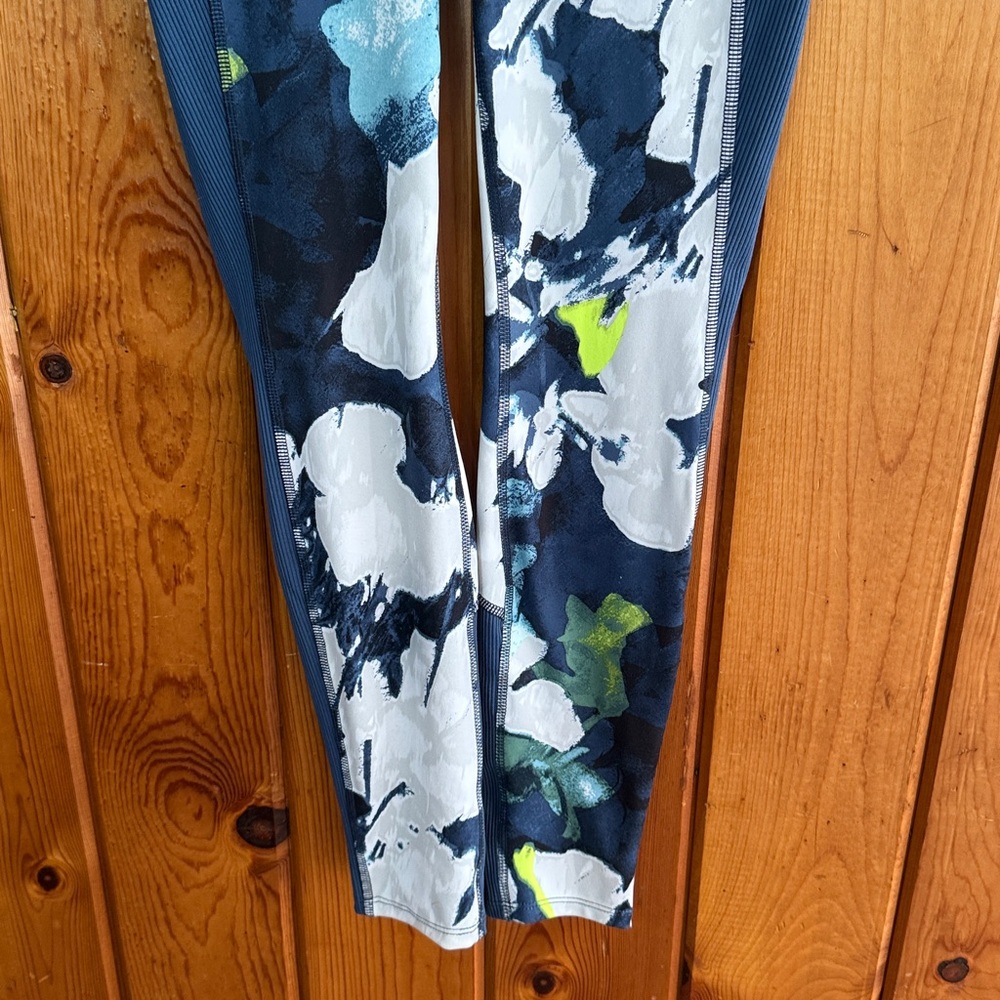 Abstract Print Leggings the north face legging pants size small workout gym - Picture 3 of 7